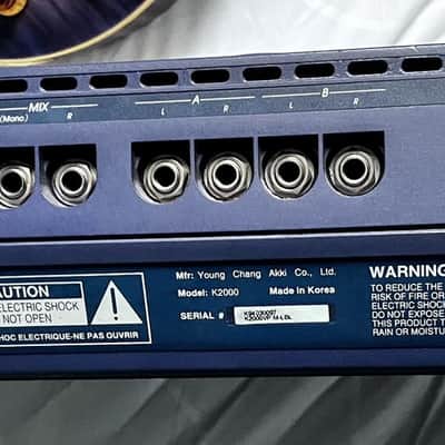 Kurzweil K2000VP 61-Key Digital Synthesizer 1990s - Indigo image 8