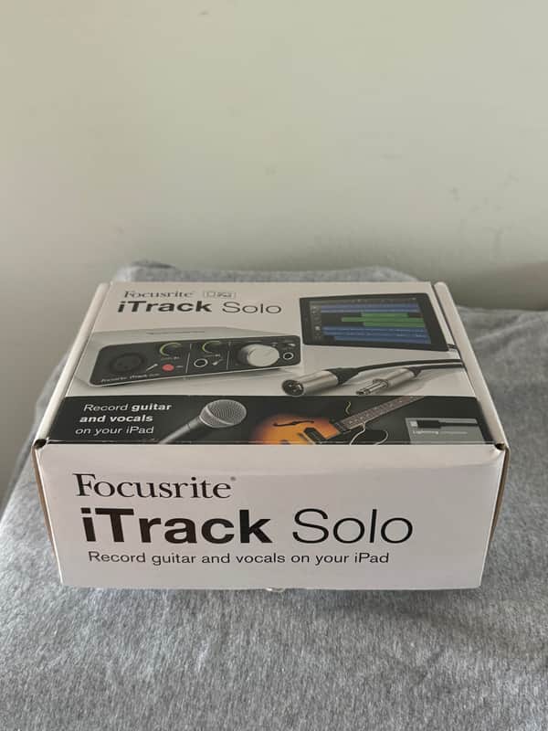 Focusrite iTrack Solo Lightning Audio Interface image 1