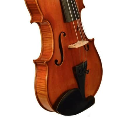 Sandner SV-309-1/4 Select Solid Spruce Top 1/4 Size Advanced Student Violin w/Hard Case & Bow image 2