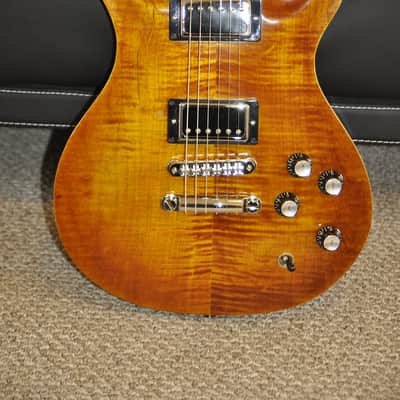 Luman Double Cutaway Vintage Amber image 1