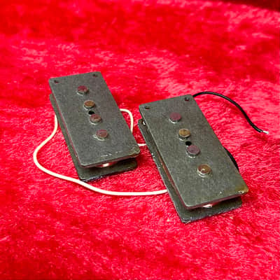 Fender Precision bass pickup 1970 Grey bottom original vintage USA p image 3