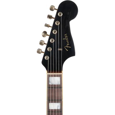 Fender Custom Shop 62 Jazzmaster Relic PHC - Black Over 3-Color Sunburst image 5