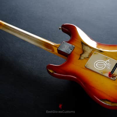 Fender Stratocaster American Sienna Sunburst Maple Made in USA Aged Relic image 4