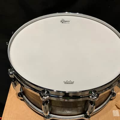 Gretsch GAS5514-KC Keith Carlock Signature 5.5x14" Brass Snare Drum 2021 - Vintage Patina image 7