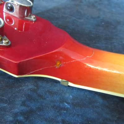 Vintage Electra Omega X-220 1970s - Cherry Sunburst (Mod/Rpr) image 14