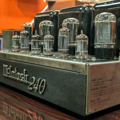 McIntosh MC240 Vacuum Tube Amplifier New Cage image 6