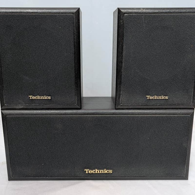1990s Technics SB-C11 & Sb-S17 Black
