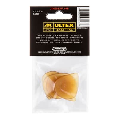 Dunlop 427PXL Ultex Jazz III XL Picks 1,38 mm - Set of Picks image 2