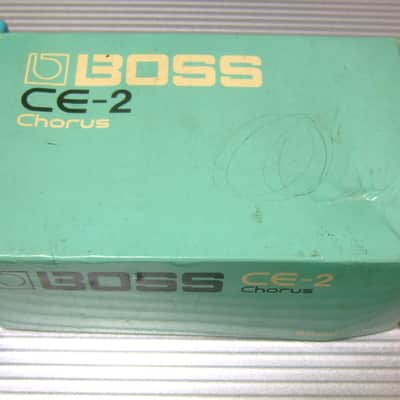 1981 Boss CE-2 Chorus w/ Original Box / MIJ Made in Japan (Black Label) image 8