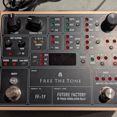 Free The Tone FF-1Y Future Factory RF Phase Modulation Delay | Reverb