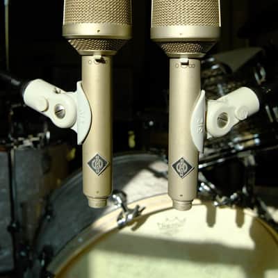 Neumann KM76 Pair 1967 (Low & Close Serial#) + 452i Phanton 48v dual power supply image 3