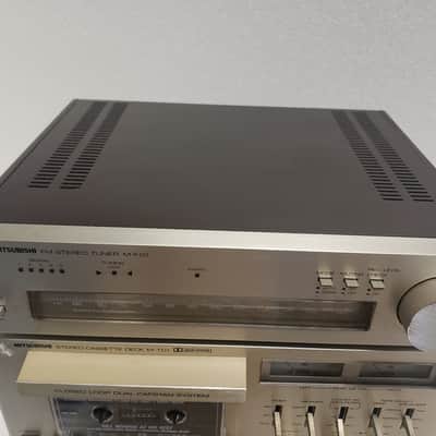 Serviced! Mitsubishi Microcomponents Stereo Set M-A01 Amplifier M-P01 Preamp M-F01 Cassette Deck And M-T01 Tuner - All Working Perfectly! image 6