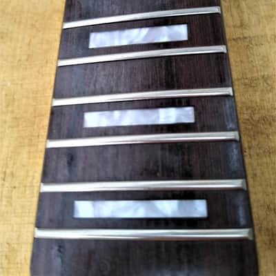 FATBOY CANADIAN MAPLE ON ROSEWOOD T GUITAR NECK BlOCK INLAYS STEEL FRETS FITS OEM image 6