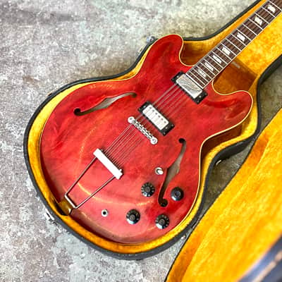 Epiphone Riviera 12-String E360TD-12 1967 Cherry original vintage USA Kalamazoo Gibson image 5