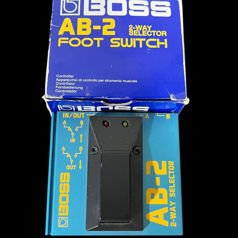 Boss AB-2 2-Way Selector 2002 - Present - Blue image 1
