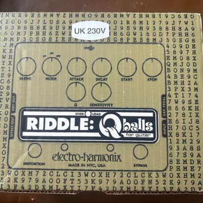Electro-Harmonix Riddle: Q Balls Envelope Filter For Guitar 2009 - 2021 - Tan image 4
