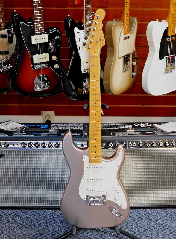2021 G&L Tribute Legacy Electric Guitar w/ Tweed Hard Case! Shoreline Gold! VERY NICE!!! image 1