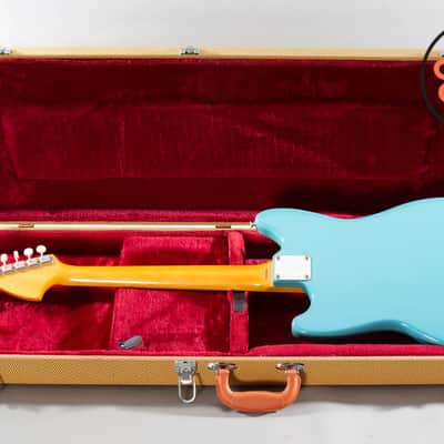 1997 Fender Japan CIJ MG66-66 ’66 Mustang Reissue California Blue w/ Tweed HSC image 6