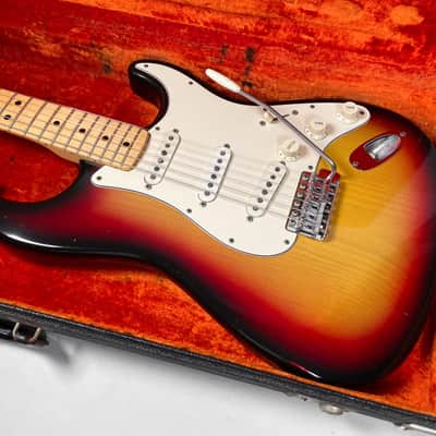 1972 Fender Stratocaster Sunburst Vintage Guitar w/OHSC image 5