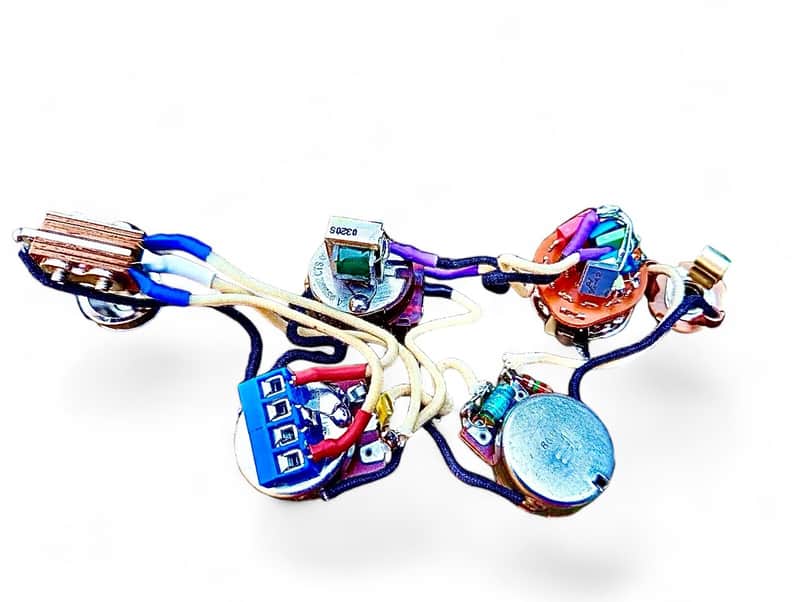 SG Harness Custom 6 way Varitone Switch, Bass Cut Pot Sel-Powered (no batteries required!) Solderless Pro Tones image 1
