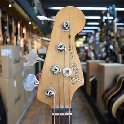 Fender Flea Jazz Bass 2016 Road Worn Shell Pink w/Hipshot D-Tuner, Padded Gig Bag image 7