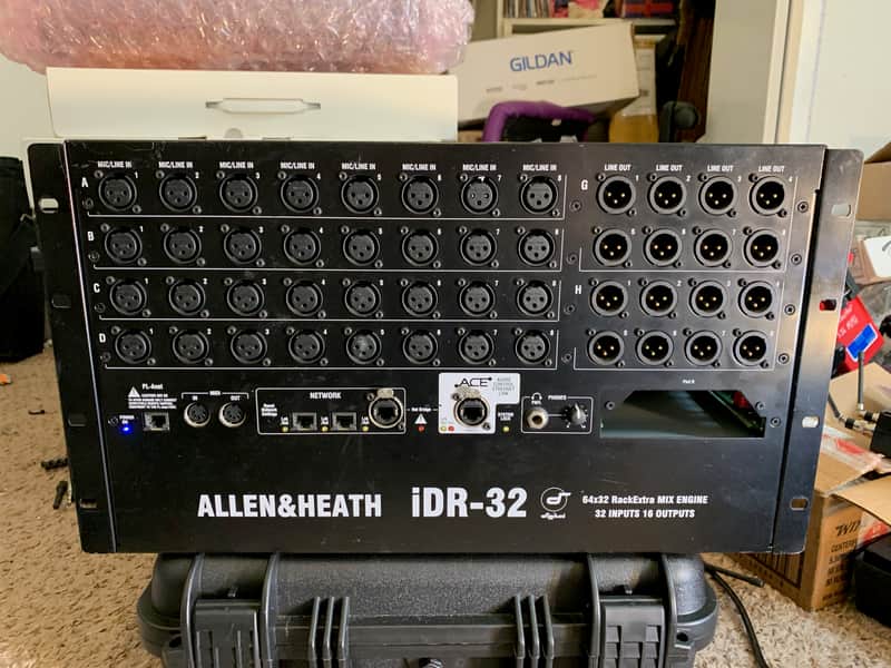 Allen & Heath iLive iDR-32 Digital Mixer 64x32 Inputs & Outputs T-Series ACE image 1