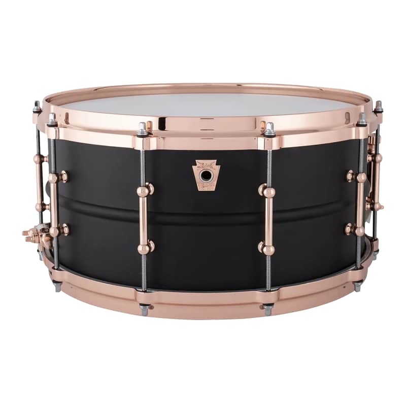 Ludwig LB427TDC Black Beauty "Hot Rod" Snare Drum 14x6.5 image 1