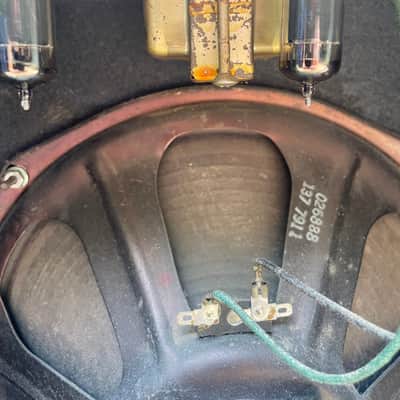 Fender Musicmaster Bass 2-Channel 12-Watt 1x12" Bass Combo 1970 - 1980 - Silverface image 3