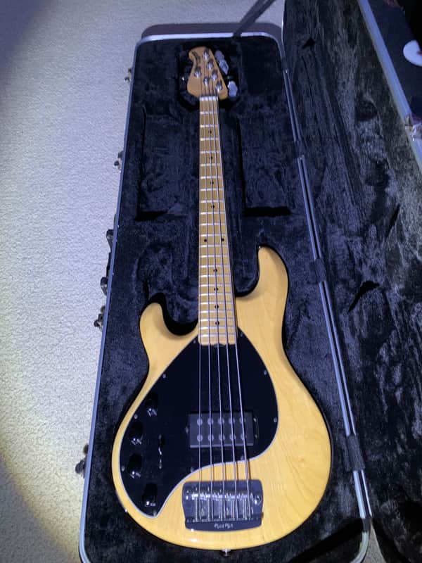 Ernie Ball Music Man Stingray 5 2015 Natural Gloss image 1