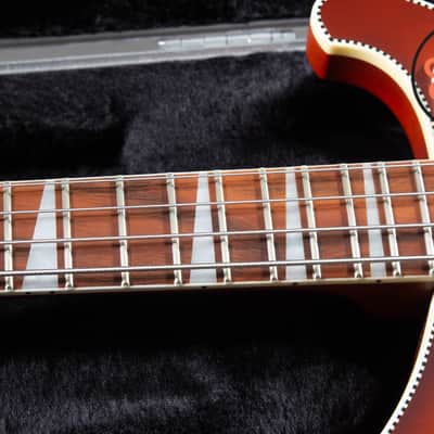 2023 Rickenbacker 4003 Satin Autumnglo | Checkerboard Binding | OHSC | Rare image 5