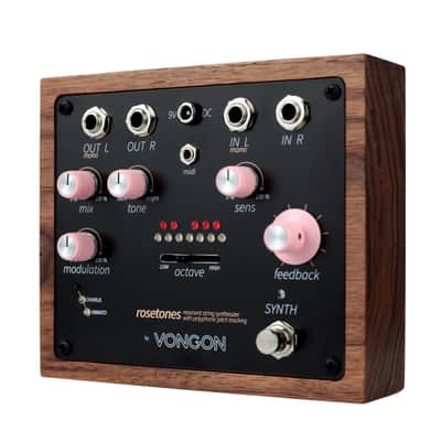 Immagine Vongon Rosetones Resonant String Synthesizer Effect Pedal - 5