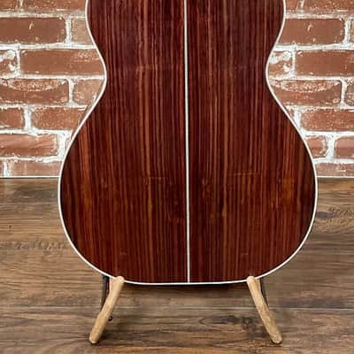 Huss and Dalton TOM-R Custom 2021 Natural, Thermo Cured Red Spruce & Indian RW (Authorized Dealer) image 11