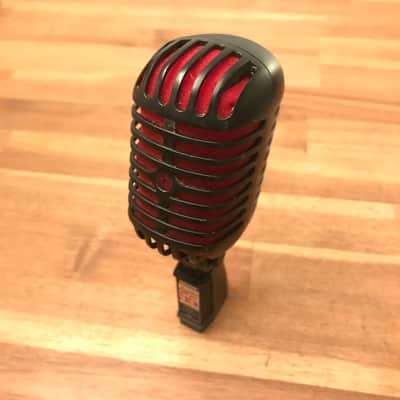 Shure Super 55 Special Edition Red Foam 2010 Black Red: | Reverb