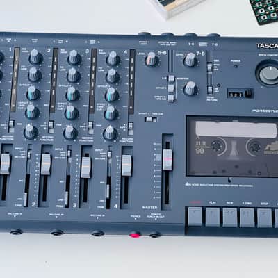 Serviced TASCAM Portastudio 414 4-Track Cassette Recorder - With New Power Supply & Vintage Tape - G275 image 3
