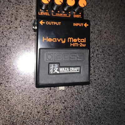 Boss HM-2w Heavy Metal waza craft distortion guitar effects pedal made in japan image 3