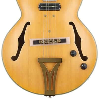 Ibanez PM3C Pat Metheny Signature Hollowbody Electric Guitar - Natural Amber Low Gloss image 2