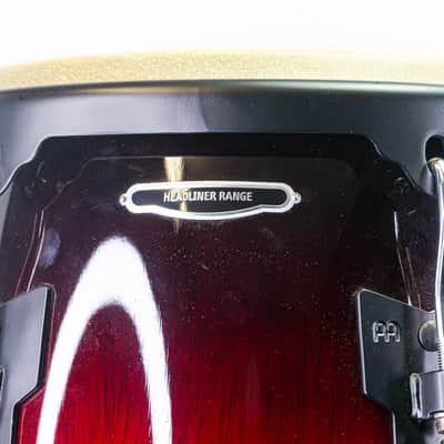 Meinl Headliner Series 11" & 12" Wood Conga Set with Basket Stands – Wine Red image 9