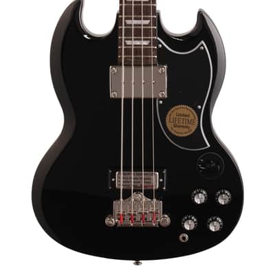 Epiphone EB3 Electric Bass Guitar Ebony image 3