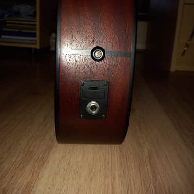 Kala RMBL-FS U-Bass Rumbler Fretted Acoustic Electric Ukulele Bass 2010s - Satin Brown image 4