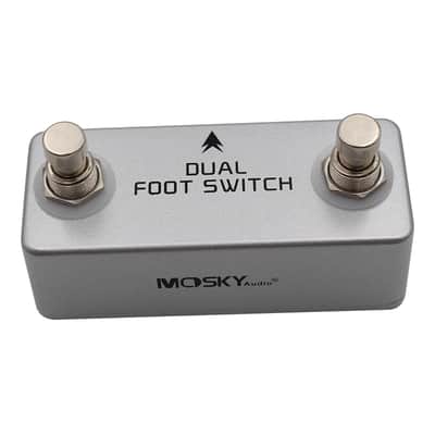 Mosky Dual Latching Footswitch Pedal,price include the import duty for US buyer,price include the import duty to US buyer image 3