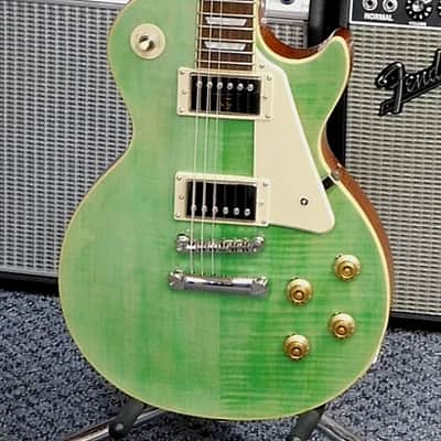 2024 Epiphone Les Paul Standard '50s Figured Electric Guitar w/ Case! Seafoam Green! VERY NICE!!! image 3