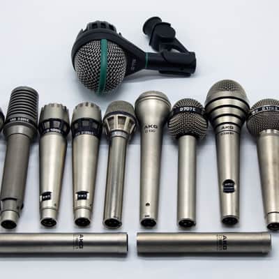 AKG Vintage Microphone Kit 1960s-1980s image 1