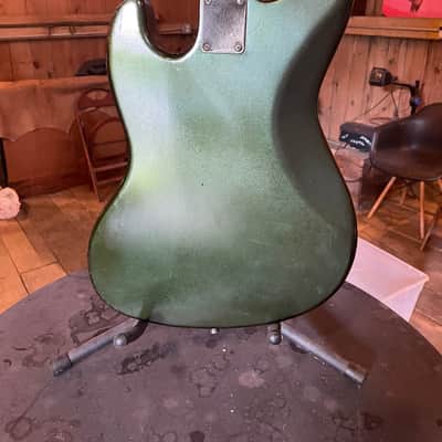 Fender jazz style bass Jazz 1970s-2026 - Sherwood green image 8