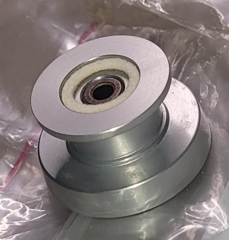 Teac Tascam "TENSION ROLLER ASSEMBLY ONLY FOR TASCAM 388 PART NO 58007006-00 80s - Metal image 1