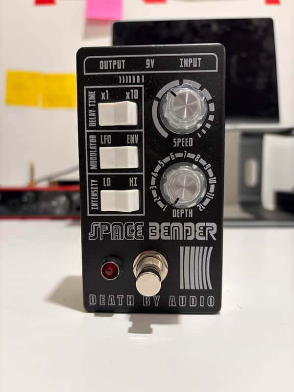 Death By Audio Space Bender 2022 - Present - Black / Silver image 1