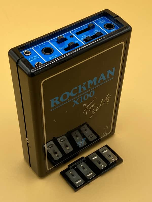 Rockman X100 with Dry Mod & Power Adapter (NEW CAPACITORS) SR&D Scholz Headphone Amplifier image 1