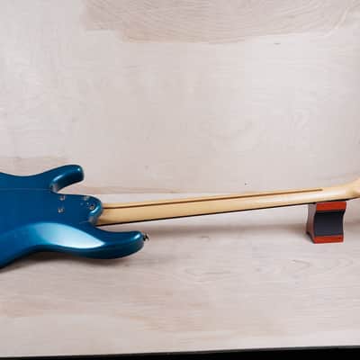 Ibanez TRB Bass 1991 Ice Blue Metallic Fujigen Factory MIJ Made in Japan w/ Bag image 17