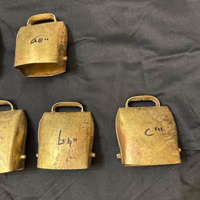 Almglocken Alpine Bells Tuned Cowbells, 2 OCTAVES (26 Bells), C'' to C'''' image 8