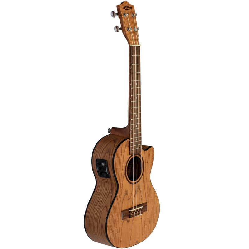 Lanikai Oak Cutaway Electro Acoustic Tenor Ukulele image 1