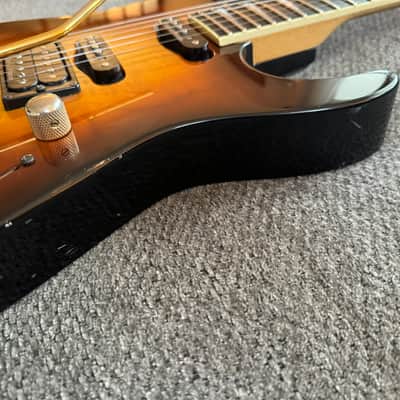 Jackson USA Dinky DK1 HSS Quilted Maple Top Tobacco Sunburst Finish 1997 OHSC image 13
